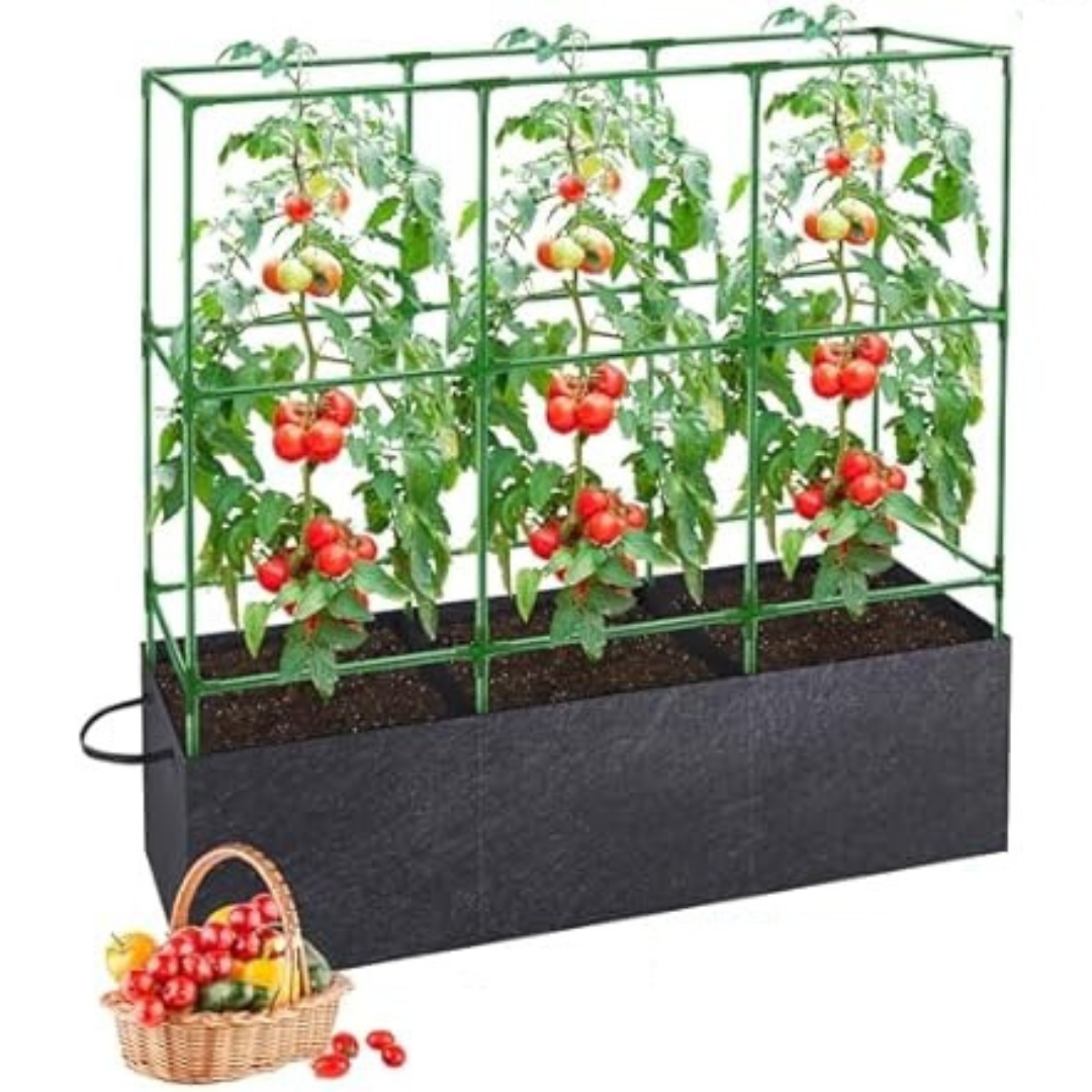 3-in-1 Tomato Cage w/Grow Bag