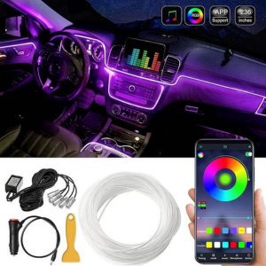 Universal 6M RGB LED Car Interior Lights