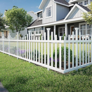 2-Panel No Dig Vinyl Fence