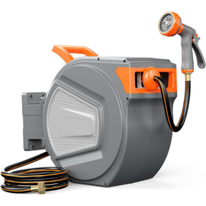 Retractable 65' Garden Hose w/Nozzle