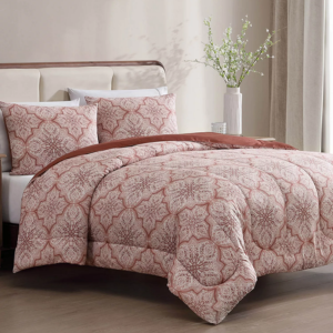 Macys Faymont Twin 3-Piece Medallion Comforter Set