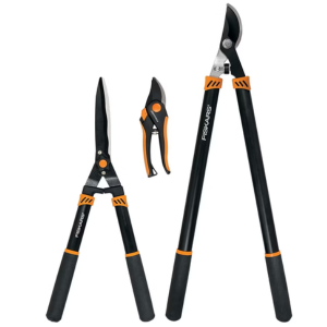 Fiskars 3-Piece Tree & Shrub Care Tool Set