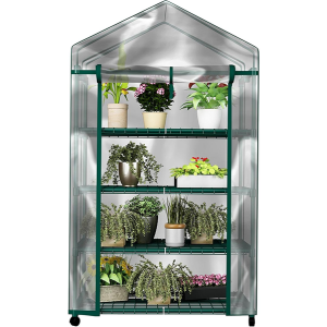 Home-Complete 4-Tier Mini Greenhouse