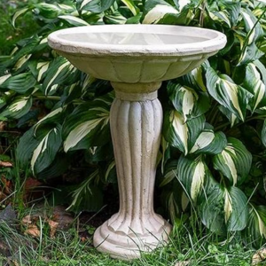 Sunnydaze 20” Concrete Bird Bath