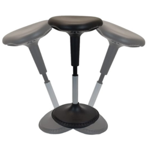 Adjustable Uncaged Ergonomics Wobble Stool