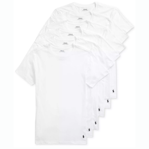 Ralph Lauren 6-Pack Men's Crewneck Undershirt