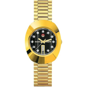 Rado DiaStar 35mm Gold Stainless Steel Gents Watch