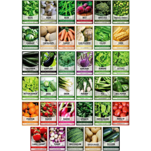 Gardeners Basics 35-Vegetables Survival Seeds Garden Kit