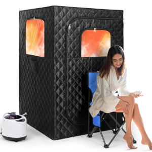 Portable Sauna w/ 1,000W Steam Generator