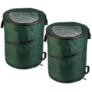 Wakeman 2-Pack Collapsible Trash Can