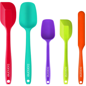 5-Piece Silicone Nonstick Spatula Set