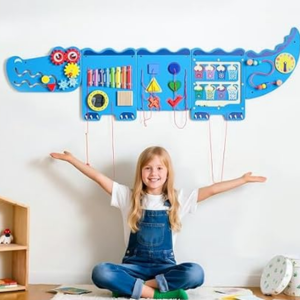 Spacocld Montessori Wood Wall Activity Board