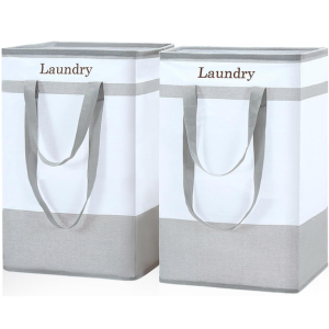 2-Pack Collapsible 78L Laundry Basket