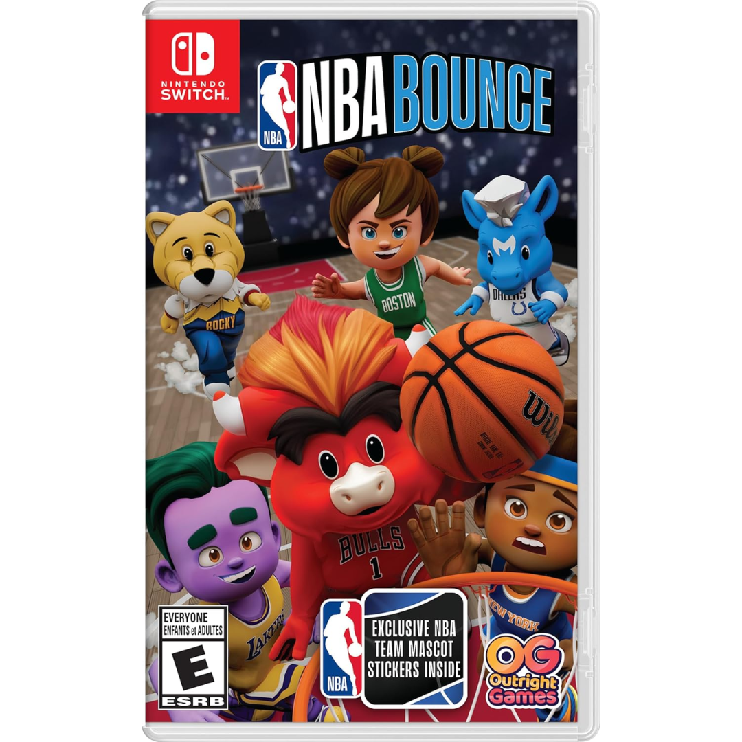 NBA Bounce for Nintendo Switch w/Amazon Sticker Sheet