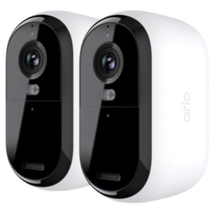 2-Pack Arlo Essential 2nd Gen 2K Security Cameras
