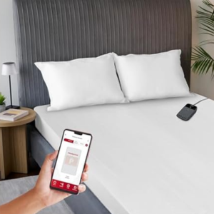 Sunbeam Full Heated WiFi Mattress Pad w/Digital Controls