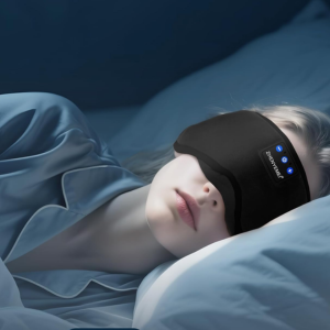Rechargeable Sleep Mask w/Bluetooth Headphones