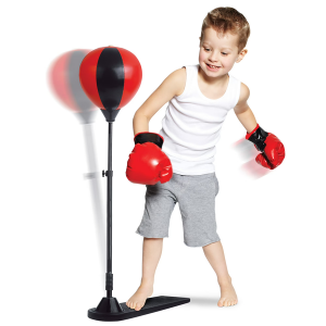 Adjustable Kid's Punching Bag Set