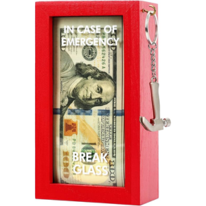 Breakable Emergency Shadow Box w/Hammer