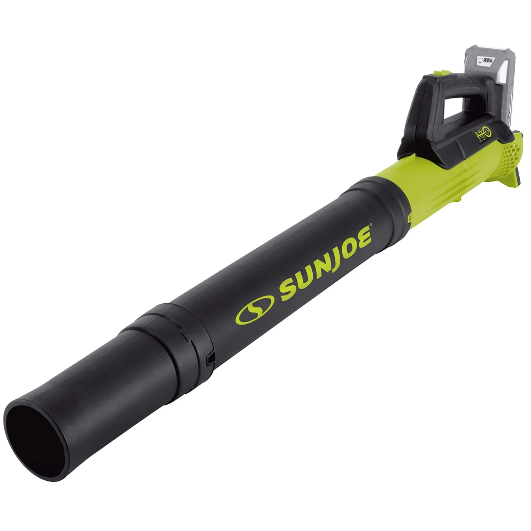 Sun Joe 24V Cordless Turbine Leaf Blower w/Battery