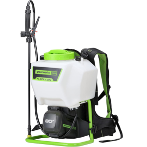 Greenworks 80V 4Gl. Backpack Sprayer w/Battery & Charger