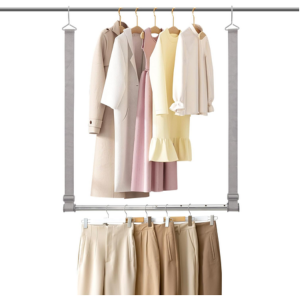 Adjustable Closet Hanging Rod