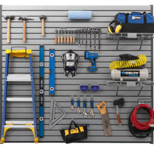 NewAge Garage 40 SqFt. PVC Slatwall