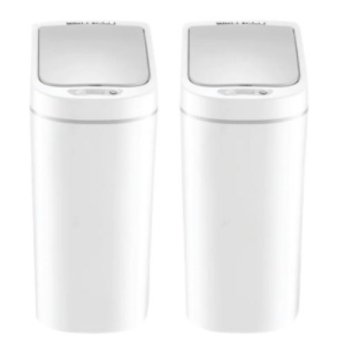 2-Pack 1.8Gal Motion Sensor Trash Cans