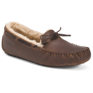 UGG Men's Leather Olsen Slippers