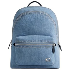Coach Charter Denim Backpack