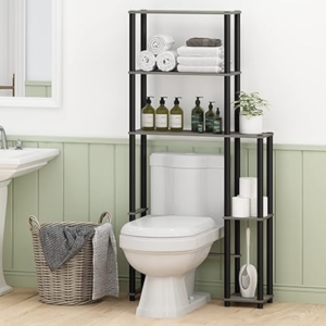 Furinno Turn-N-Tube Over The Toilet Storage