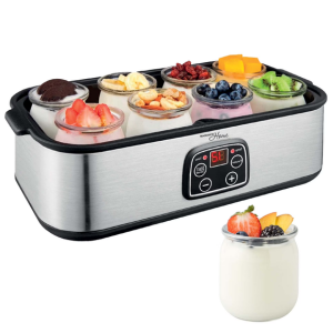 8-Jar Probiotic Yogurt Maker