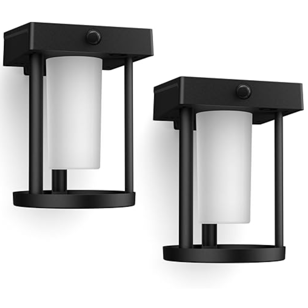 Philips 2-Pack Solar LED Wall Lantern
