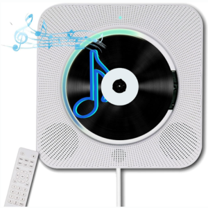Wall-Mount Bluetooth CD Player