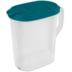 Mainstays 1-Gallon Oval Pitcher w/Lid