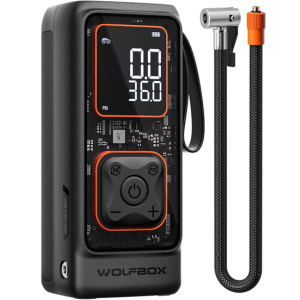 Wolfbox 150PSI Cordless Tire Inflator w/LED Flashlight