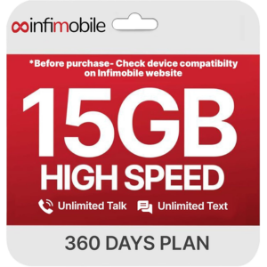 Infimobile Prepaid Unlimited Plan: 12 Months