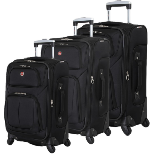 SwissGear 3-Piece Softside Spinner Luggage Set