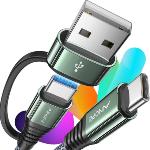 AINOPE 1' 60W USB C Cable w/Adapter