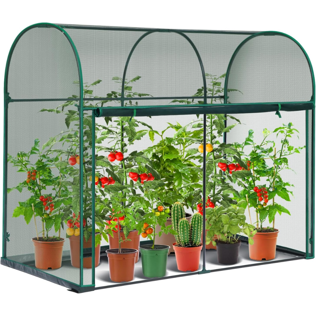 6' Garden Crop Cage w/ Zipper