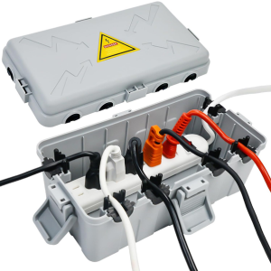 Hrensaw 6-Cable Weatherproof Electrical Box