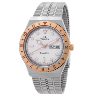 Timex Q Women's 36mm Silver Dial Watch