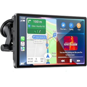 Wireless 7'' Touchscreen Car Stereo w/Apple Carplay & Android Auto