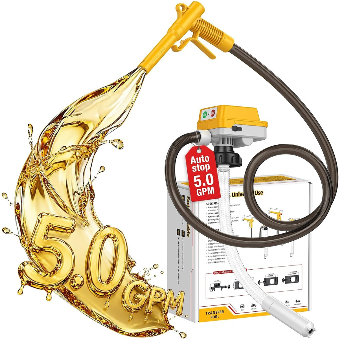 Cordless 5GPM Fuel Transfer Pump
