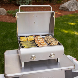 Cuisinart 20,000 BTU Stainless Steel 2-Burner Propane Grill