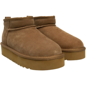 Women's Suede Platform Boots