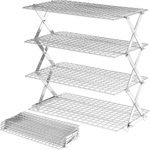 Collapsible 4-Tier Cooling Rack