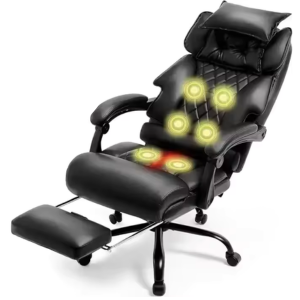 Heated Massage Reclining Office Chair