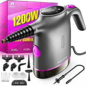 Handheld Steam Cleaner w/ 12 Accessories
