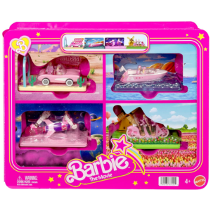 Barbie Mini BarbieLand The Movie Vehicle Collection Playset